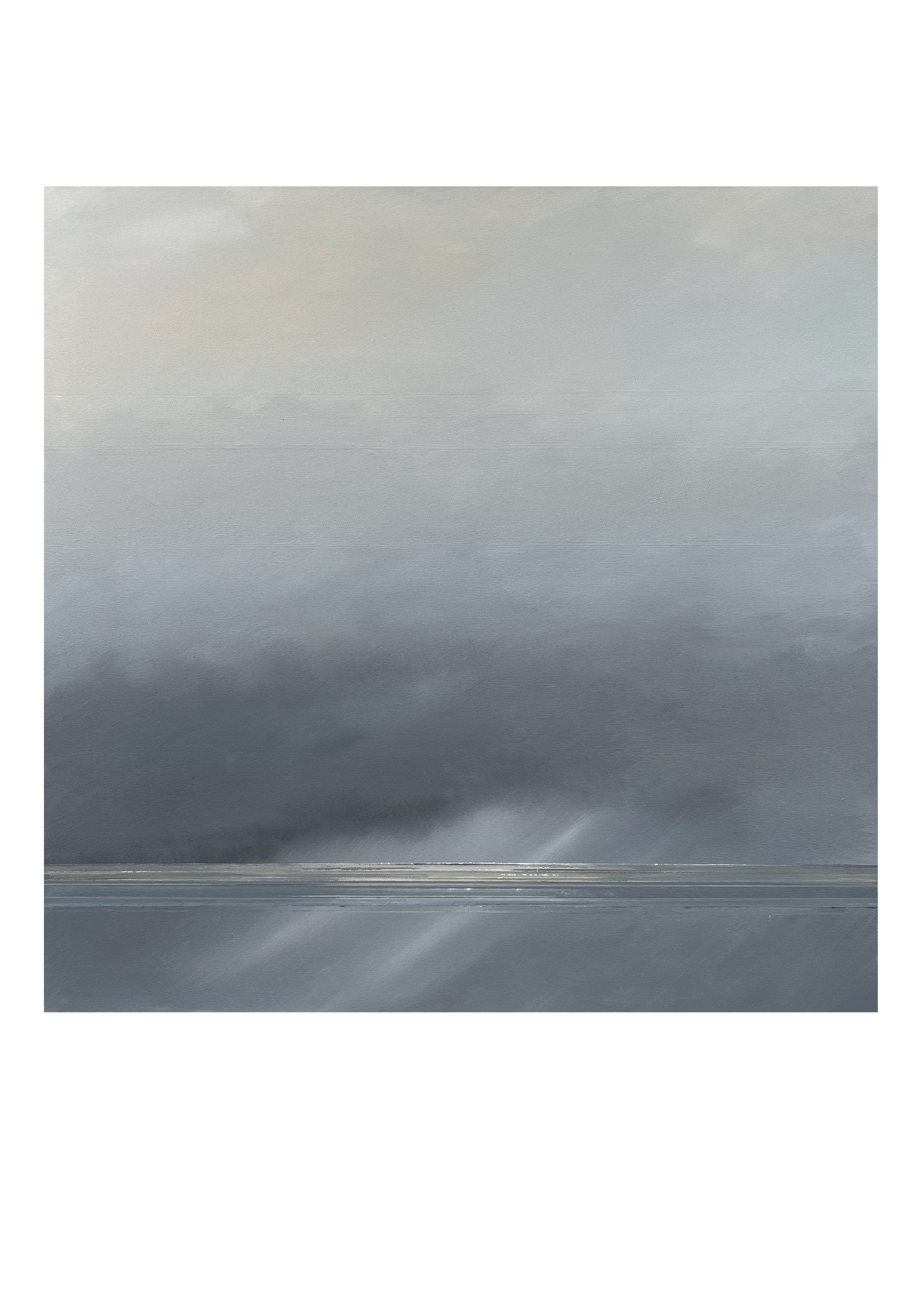 Inflexion Temporelle, 80 × 80 cm - Éric Douane